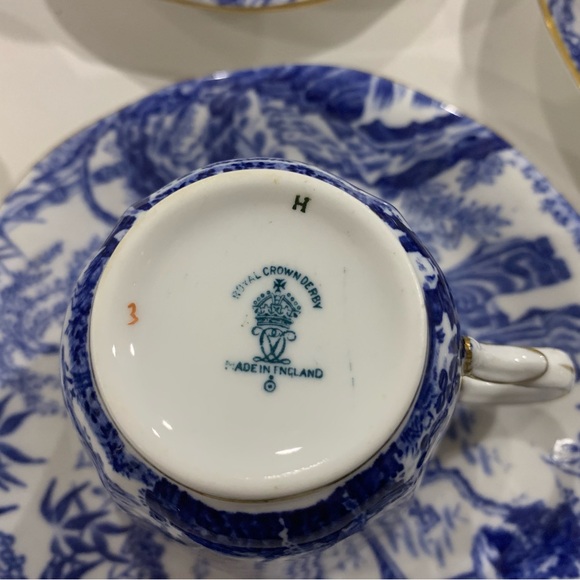 Crown Derby Mikado - Tea Set - Picture 2 of 3